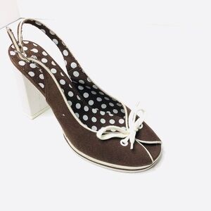 Rebels Block Heel Peep Toe Platform Heels size 9